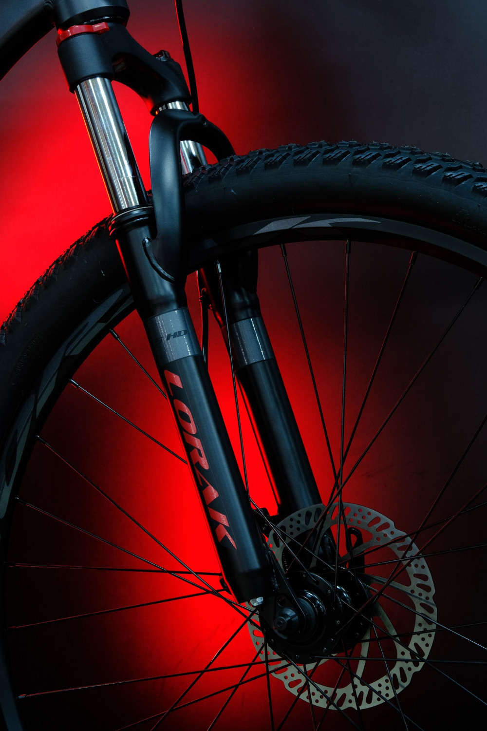 Lorak LX5 HD Матовый Чёрный/Серый рама 21 (на рост 183-190)