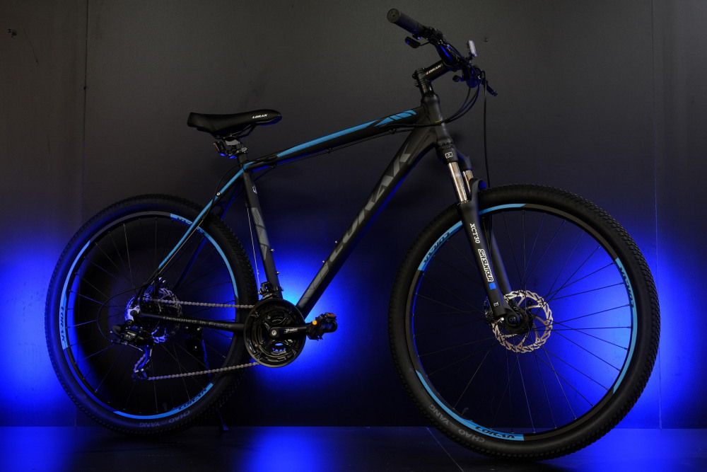 Lorak 1.0 Матовый Чёрный/Синий рама 17 (на рост 155-173) (27.5)