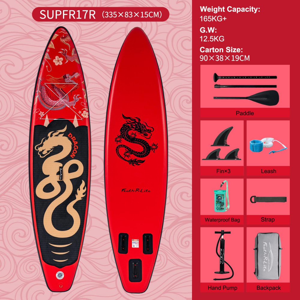 Сапборд SUPFR17R (335*83*15) красный, код 78905