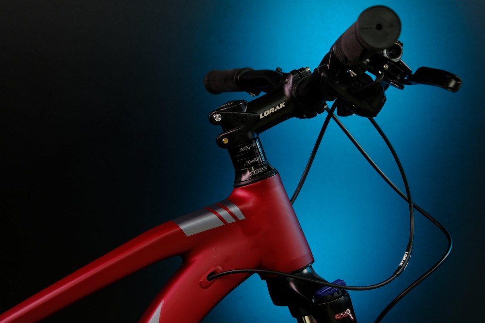 LORAK Sel 9300 Матовый Красный/Серый 18р (на рост 163-179)