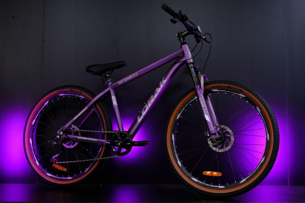 LORAK Fast Brown 27,5 Матовый Фиолетовый рама 17 (на рост 155-173)